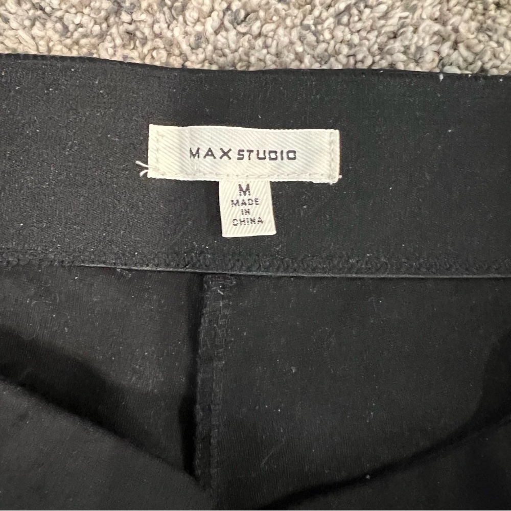 Max Studio Black Skinny Pants - Picture 4 of 7